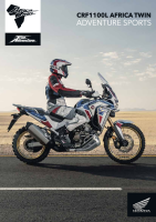 Honda CRF1100 Africa Twin - Brochure EN